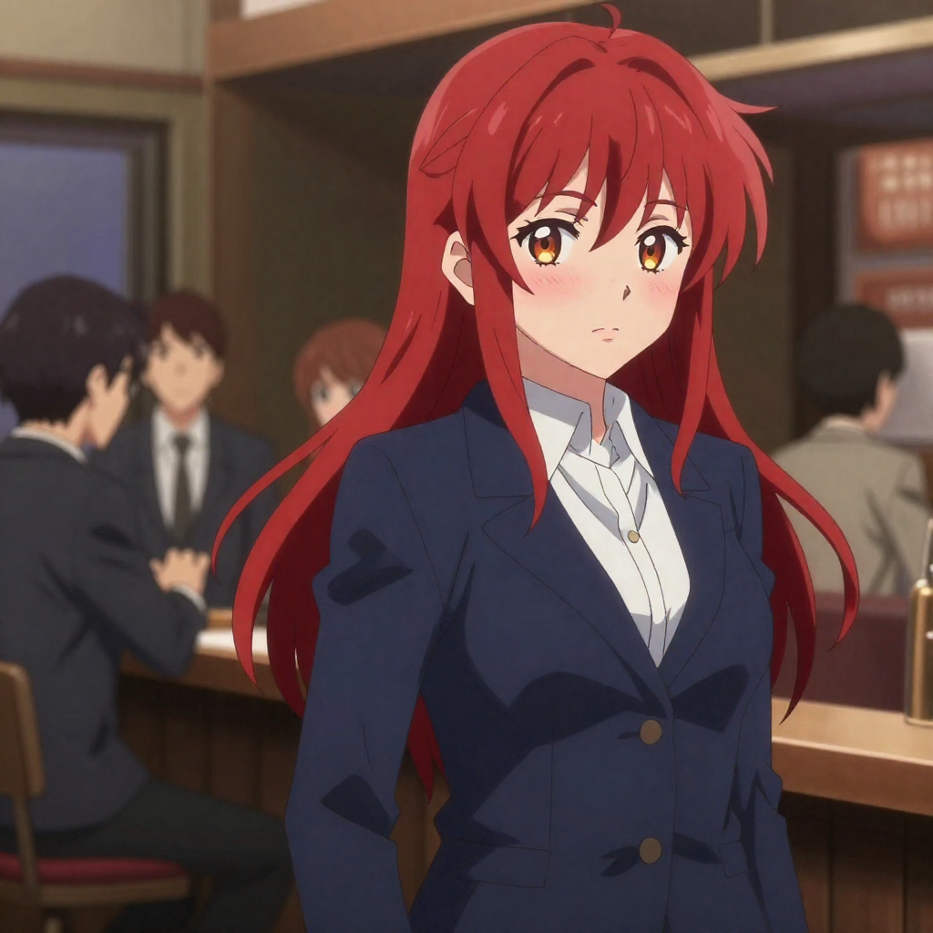Portrait of Airi Tachibana — Don't get the wrong idea—I'm only helping because you're hopeless!